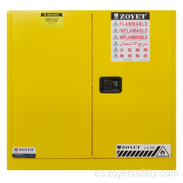 ZOYET Gabinete de almacenamiento de seguridad para líquidos inflamables de 30 galones